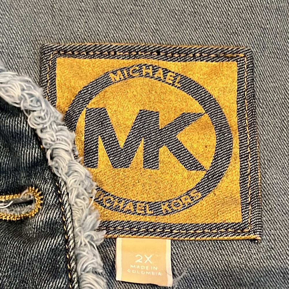 WOMENS MICHAEL KORS DENIM JACKET - Picture 2 of 5
